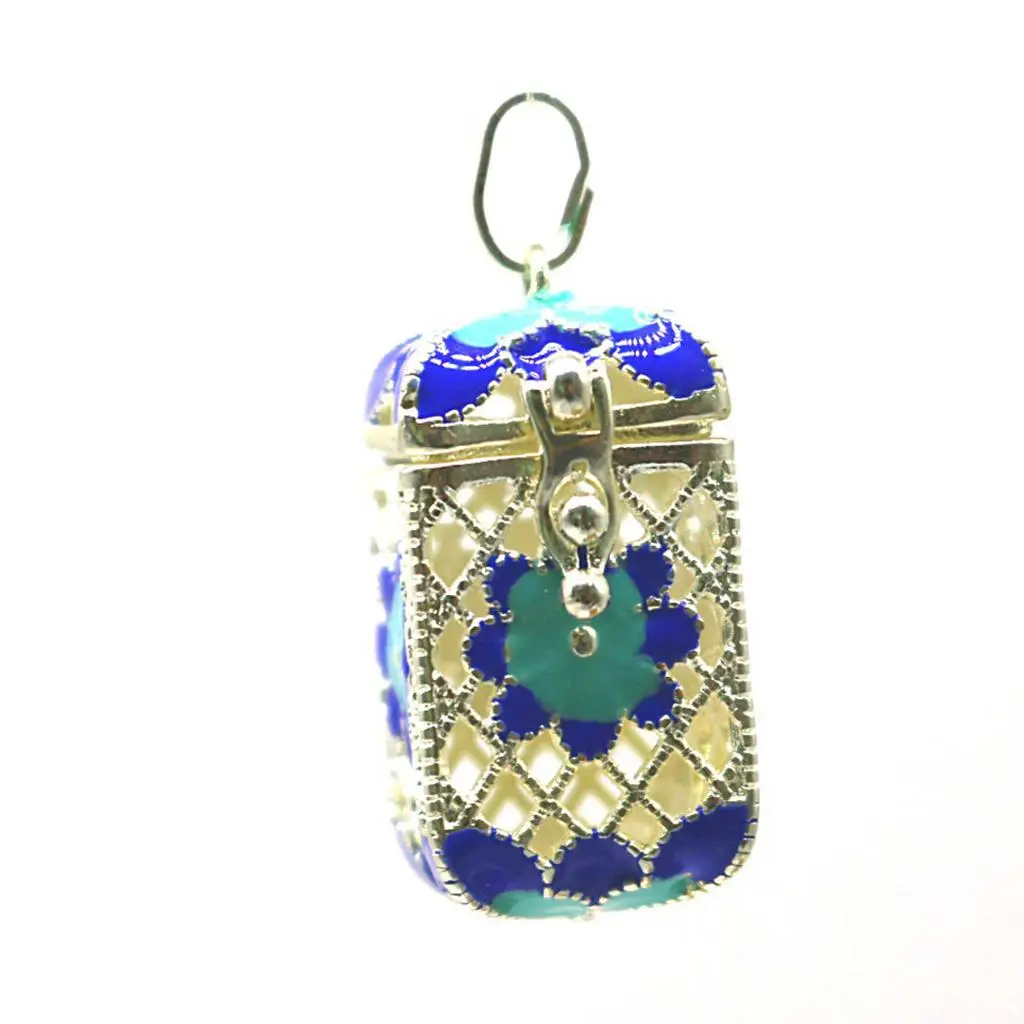 Hypoallergenic Copper Locket Pendant Essential Oil Necklace Solid Durable Pendant Necklace for Calm Scent