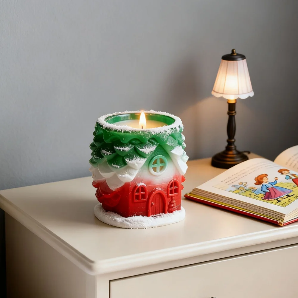 Diy Candle Mold Multi Functional Resin Storage Box Mold Silicone Home Decor Mold  For Home Decor Candle Making Festival