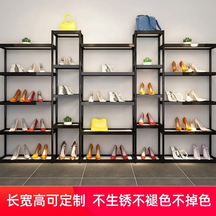 Shop Shoe Rack Bag Rack Shop Displa Rack Shoe  Children's Shoe  Bag Display  Aluminum Alloy