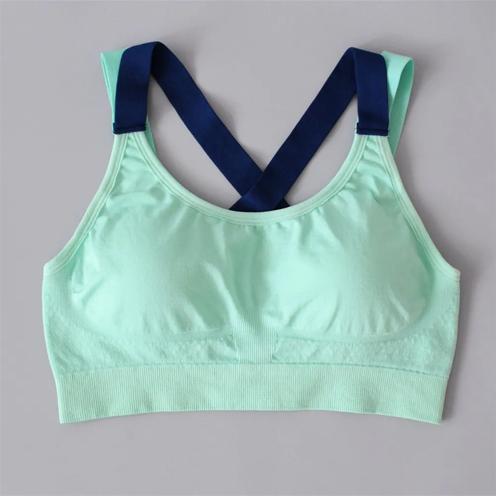 

Sports Bra Without Underwire Yoga Fitness Women Sleeveless Tank Fashion Camisole Material Lightweight