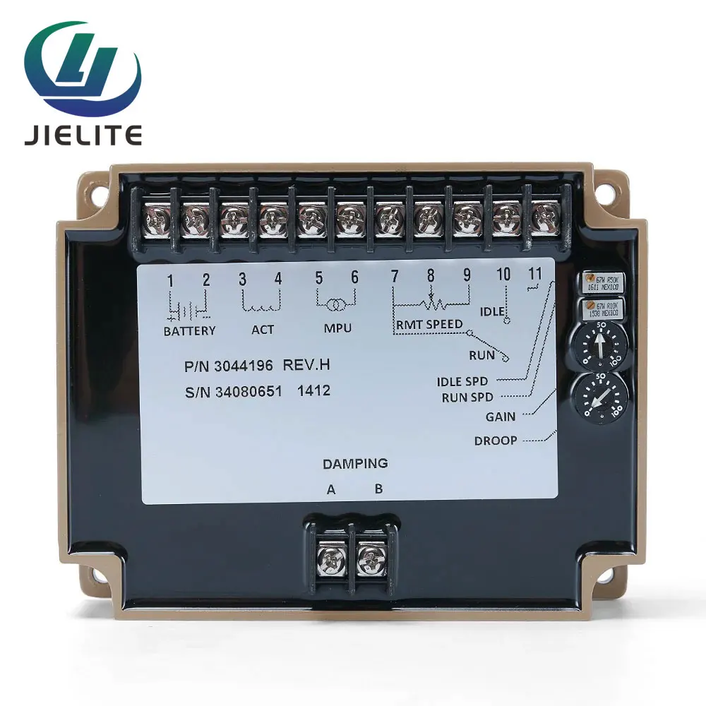 3044196 generator speed control unit is used to KTA19QSK19 engine actuator speed control