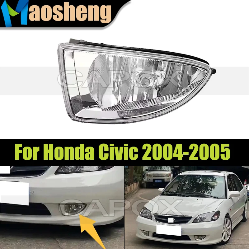 

Front Fog Lamp For Honda Civic ES1 ES5 ES7 2004-2005 Fog Lamp Light Driving Light