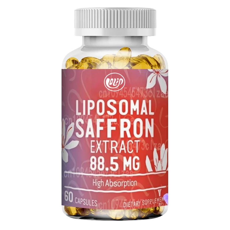 

Liposomal Saffron Supplement -60 Vegetarian Capsules