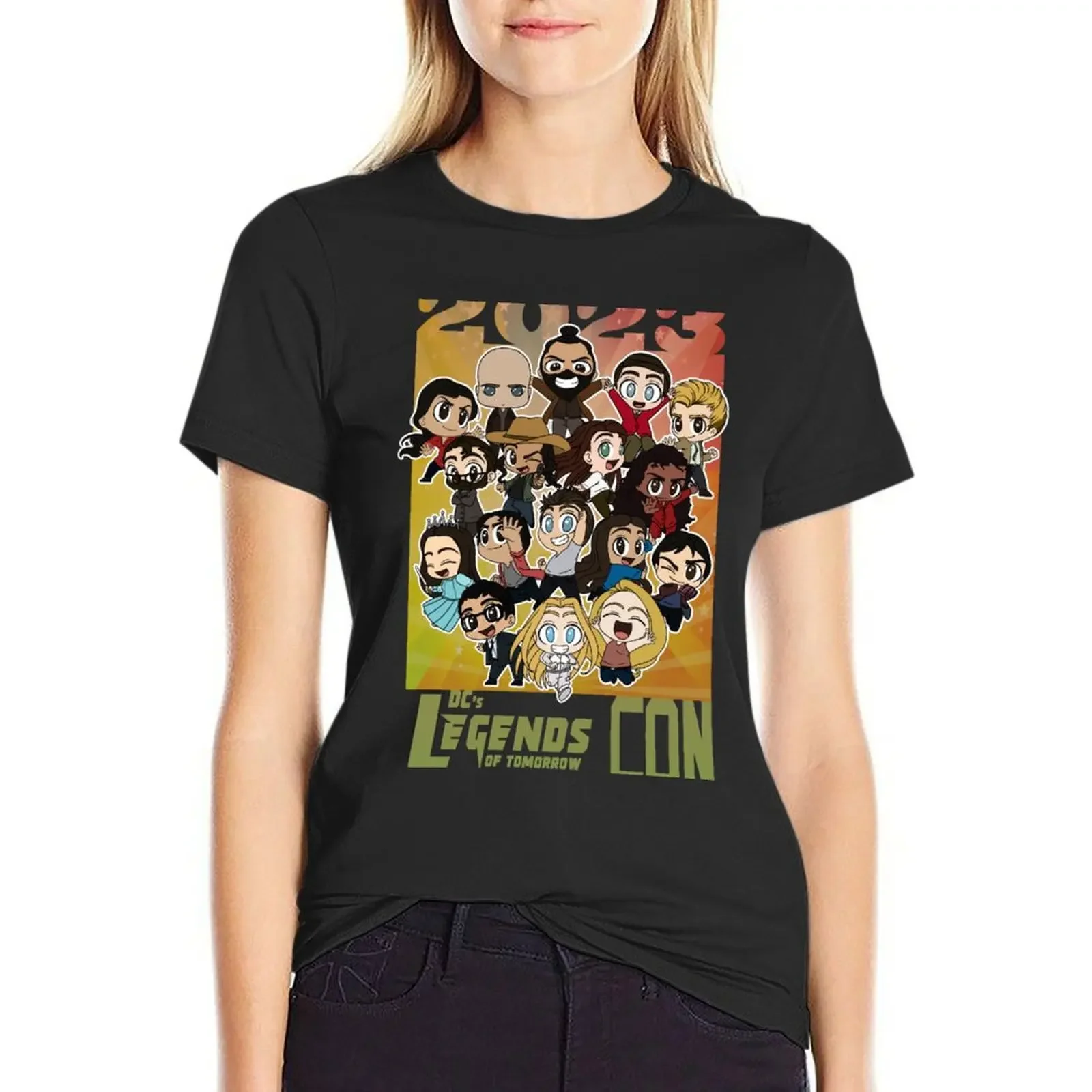 

Legends of Tomorrow con 2023 v2 T-Shirt tops Blouse Aesthetic clothing cute t-shirts for Women