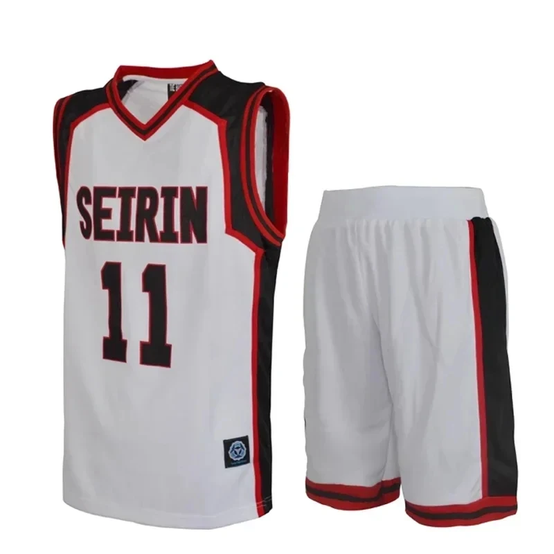 Uniforme de Cosplay del Anime Kuroko no Basket Basuke 2026, Conjunto de Camiseta Deportiva SEIRIN Basketball 10 11 Kagami Taiga, Camiseta y Pantalones Cortos UH6QQ