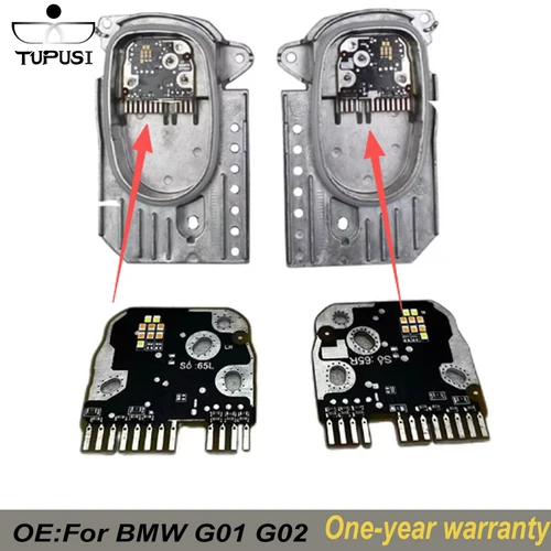 Para BMW G01 G02 LCI X3 X4 2020-2022 faro LED DRL módulo de luz de circulación diurna Ojos de Ángel módulo LED 63115A0E625 63115A0E626