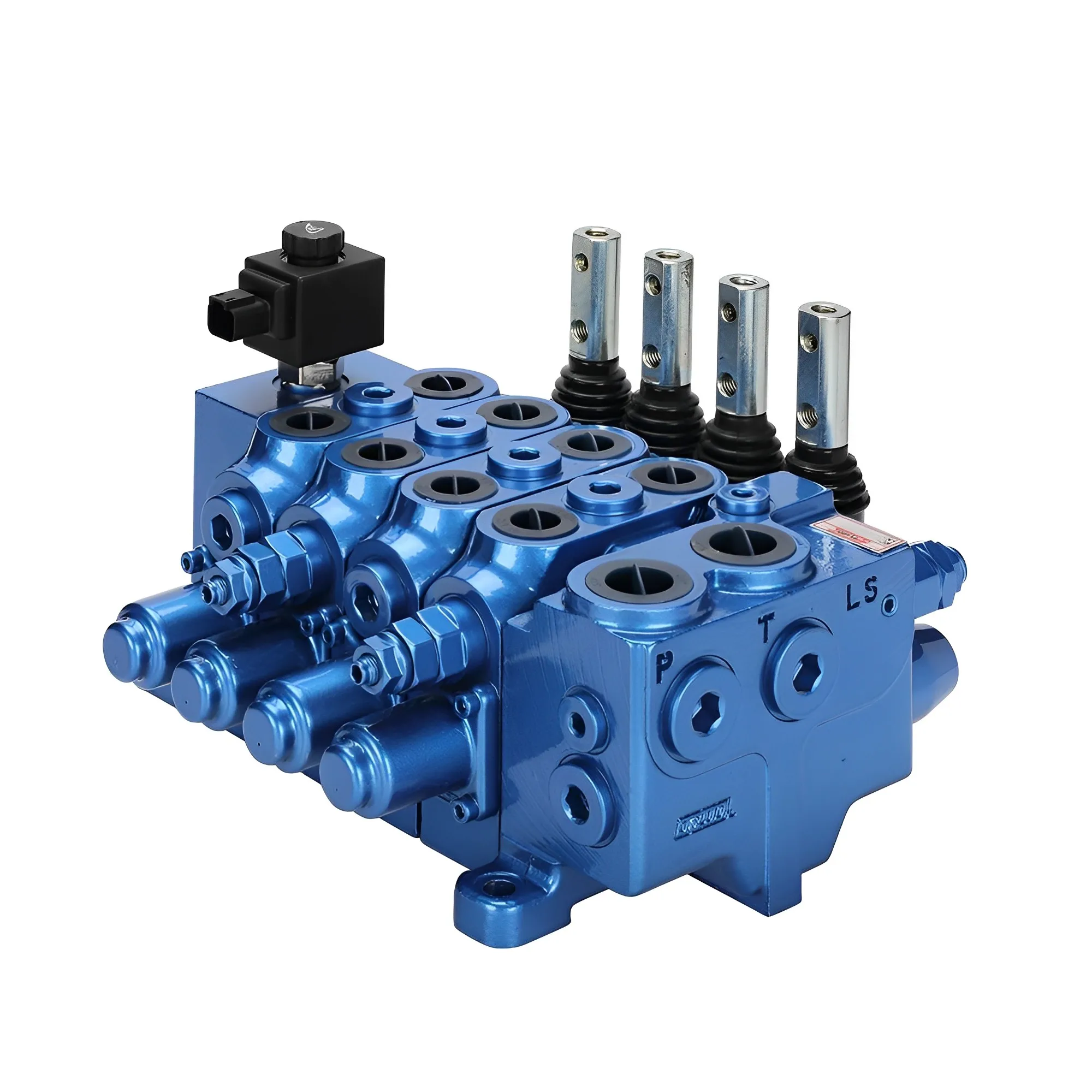In de fabriek gemaakte proportionele klepstroomverdelerregelklep met hydraulische joysticks