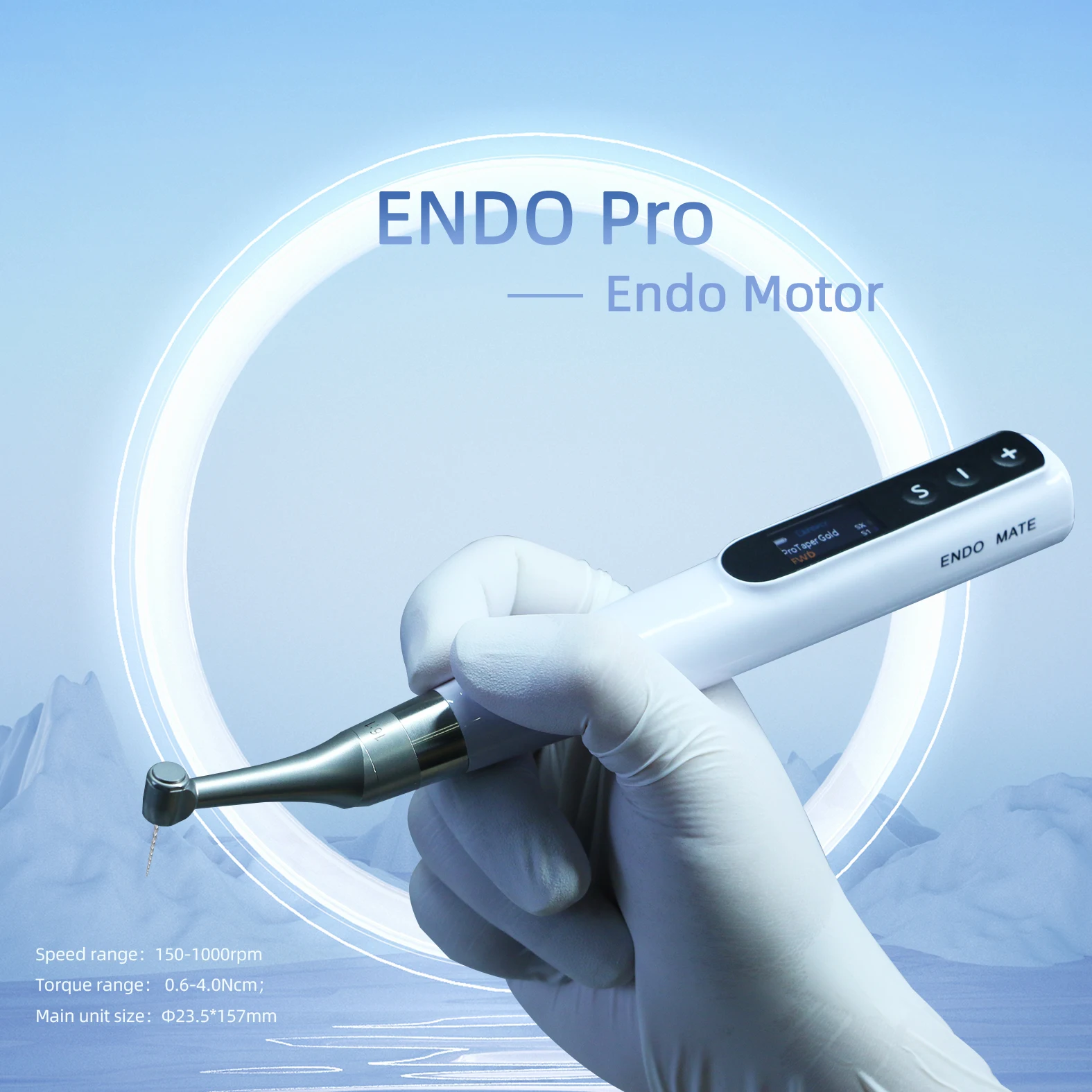 Professional Medical Device 16:1 Wireless Root Canal Endo Motor With LED Light