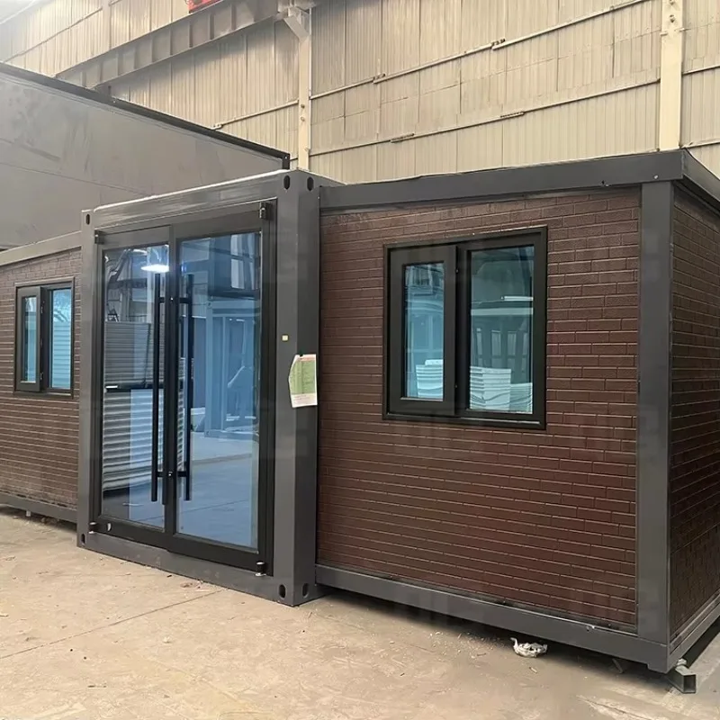 

Prefabricated Container House Expandable Modular Tiny Home Mobile Living Cabin Office Medical Clinic Construction Office Shelter