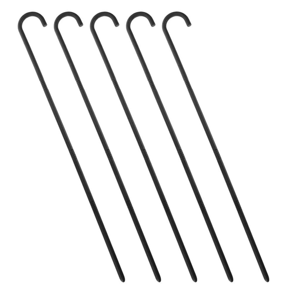 

5Pcs Black Magician Cane Prop Detachable Lightweight Cosplay Costume Accessory Halloween Stage Performance 100Cm Classic Fancy