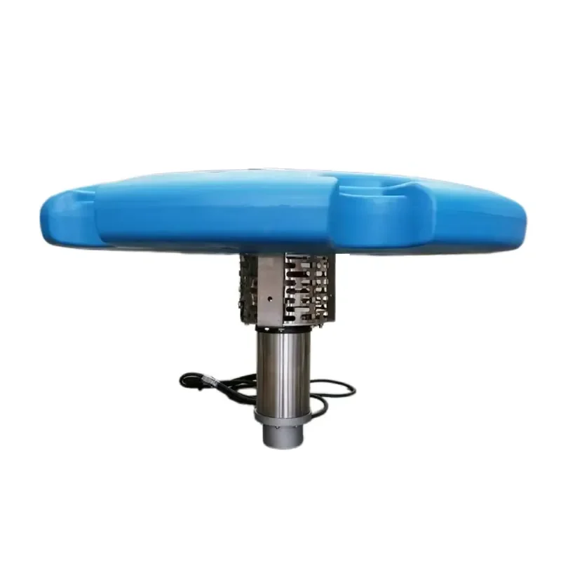 for Aquaculture Aerator 4 LED Light Floating Fountain Water Pump for Water Treatment Equipment