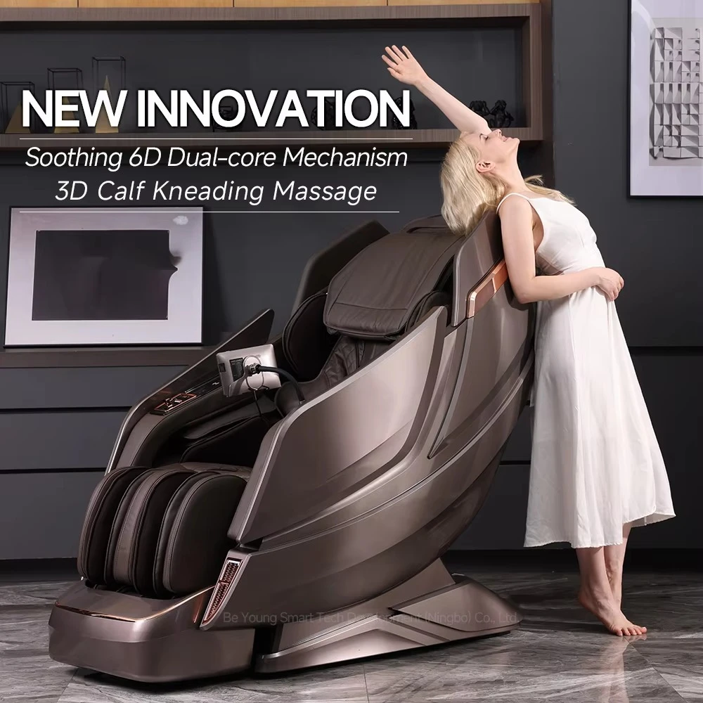 Factory original luxury automatic electric intelligent massage full body acupressure neck massage chair zero gravity 4D 5D