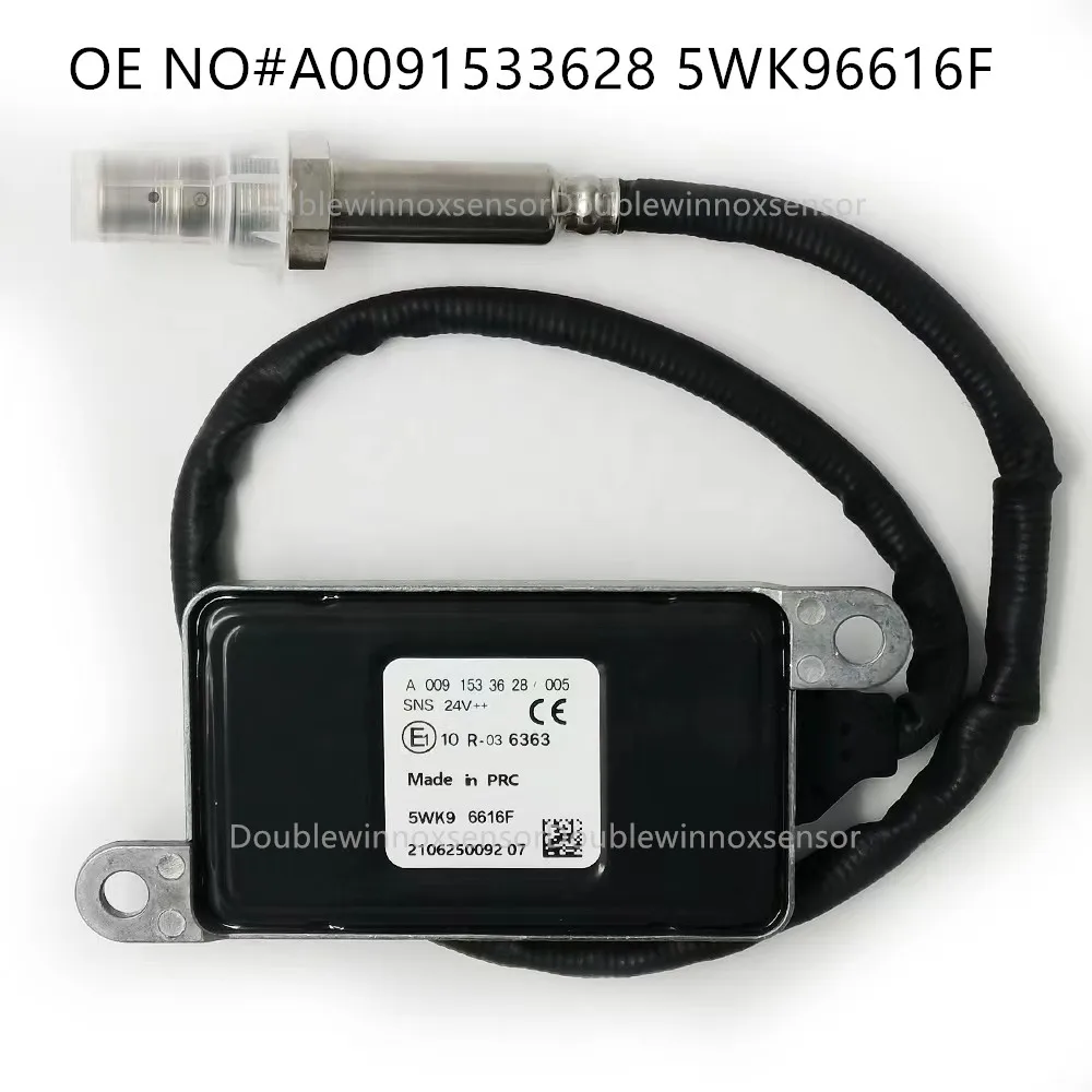 A0091533628 5WK96616F Nitrogen Oxide NOx Sensor For Mercedes Benz Actros Atego LKW EURO 4 5 6 24V 0061537328 0091533