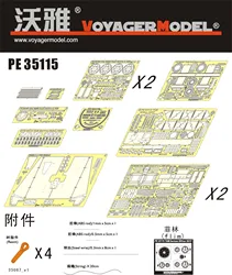 Voyager Model PE35115 1/35 88mm FLAK 36/37 wih Zundapp (For TAMIYA 35017/35283)