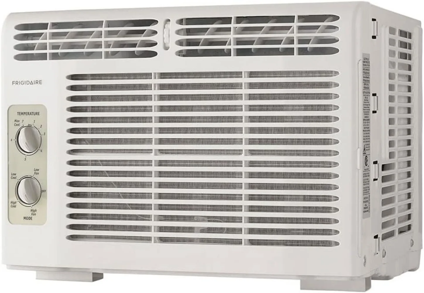 Ffra051wae Raam-Gemonteerde Kamer Airconditioner, 5,000 Btu Met Temperatuurregeling En Gemakkelijk Te Reinigen Wasbaar Filter, In Wit