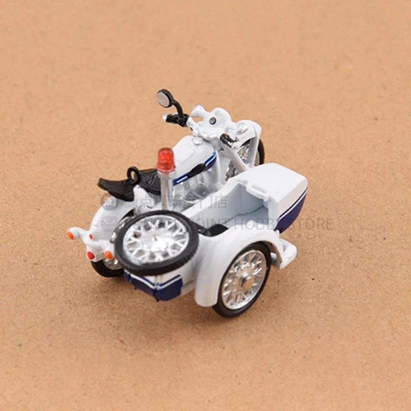 1:64 Scale Diecast Alloy 750 Side Three Wheeled Motorcycle Toys Model Classics Adult Collectible Souvenir Gifts Static Display