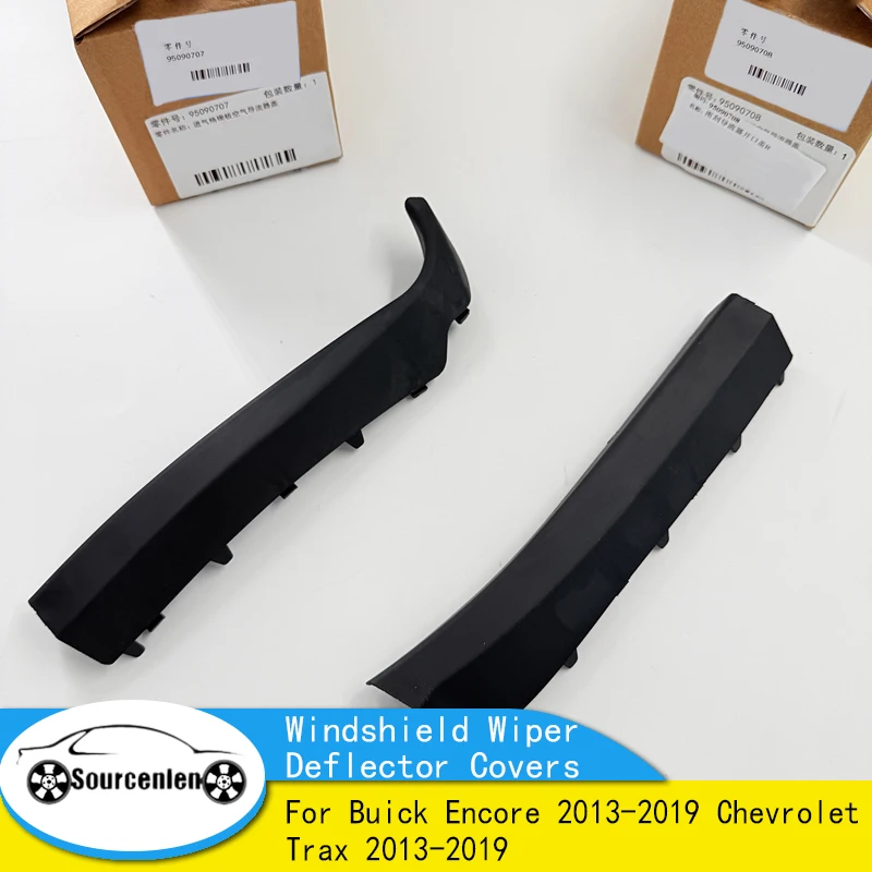 Windshield Wiper Deflector Covers For Buick Encore 2013-2019 Chevrolet Trax 2013-2019 95166535 95166536