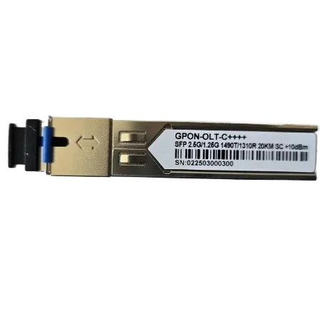 

[100% Новый] +10 дБ SFP GPON OLT C++ PON модуль Tx1490нм/Rx1310нм 20 км SC UPC