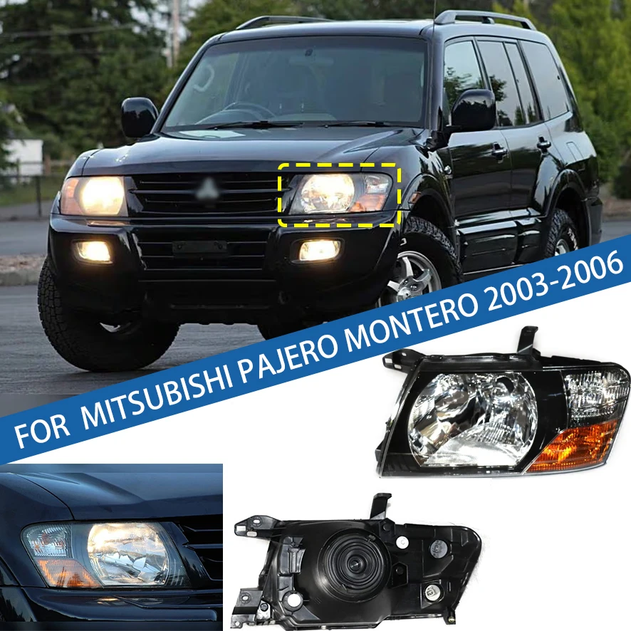 

Для Mitsubishi Pajero Montero 2000-2006 передний бампер, головной светильник, фара дальнего света, указатель поворота MN 133751 МН 133752