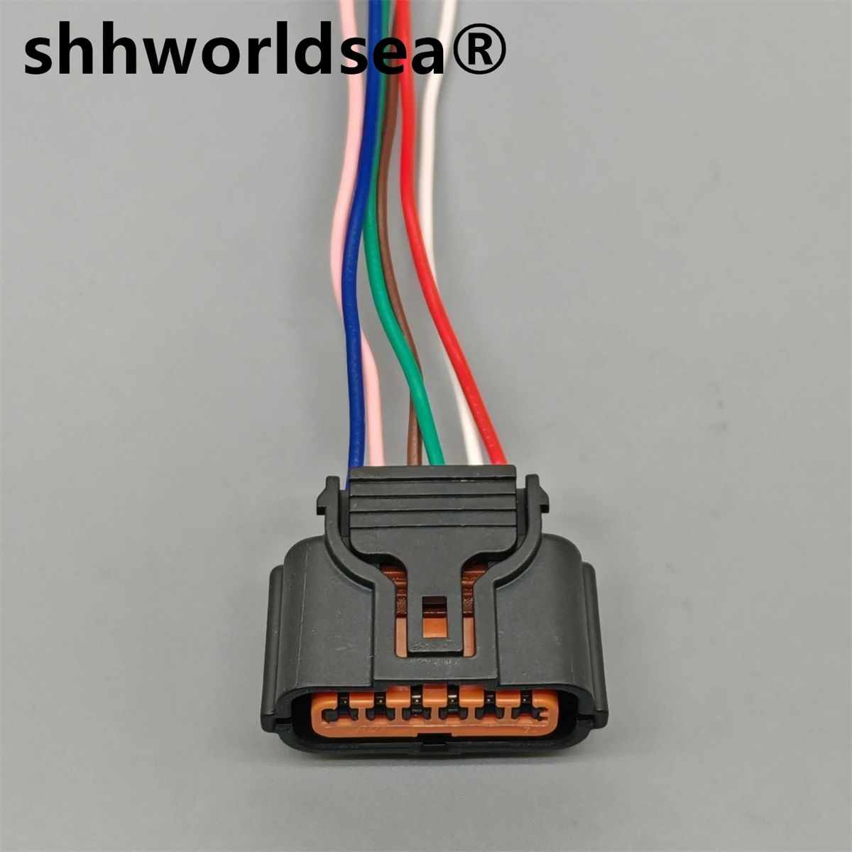 shhworldsea 6 Pin Auto Connector Reverse Sensor Reversing Radar Wire Harness Plug HP286-06021 For Hyundai KIA