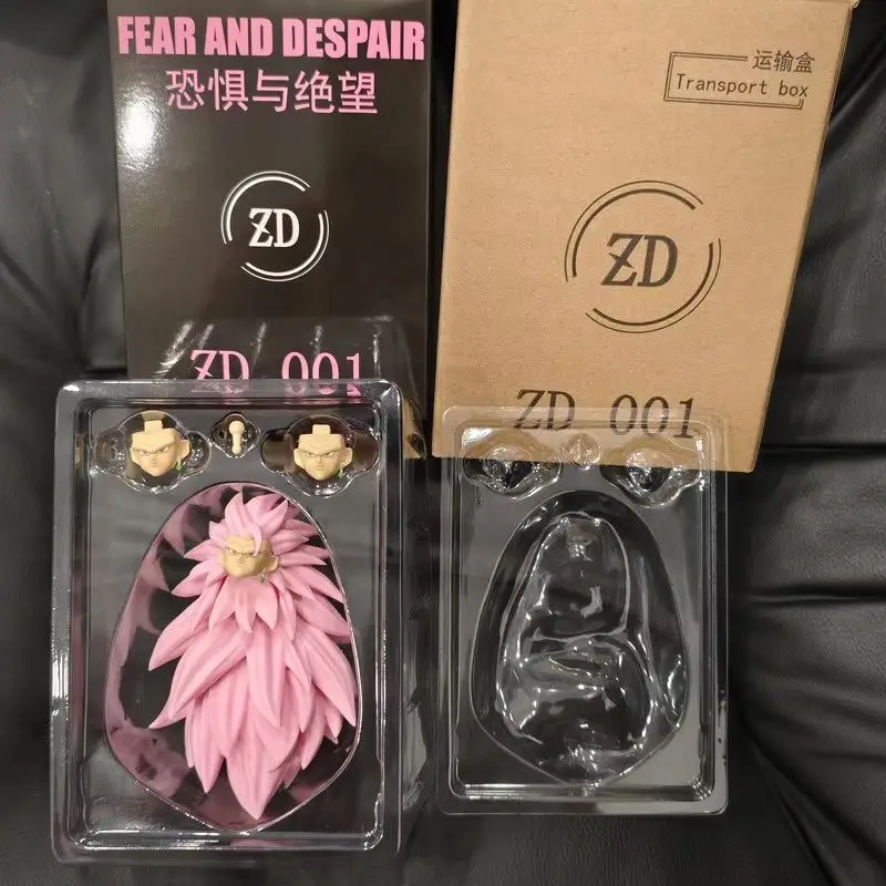 

Сменные головы для фигурки Zd Dragon Ball Super Saiyan 3 в различных стилях, запасные части для коллекционных аниме-моделей