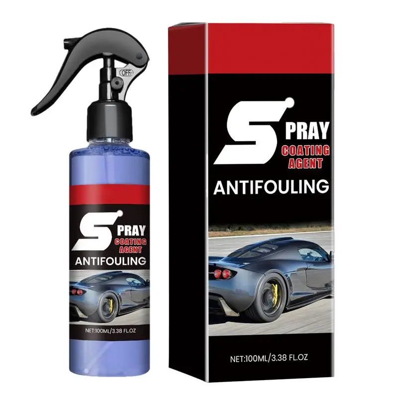 Quick Coating Spray Wax Multi-functional Coating Renewal Agent 100ml High Protection Quick Car Coating Spray Car Coating Agent