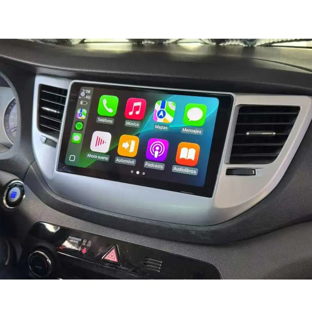 

STLFFor Hyundais Tucson 2015-2018 4-64G Android 13 Wireless Carplay Android Auto Car Stereo Radio GPS Wifi