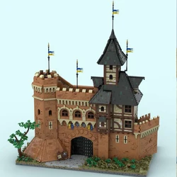 NEW 16164pcs MOC European Medieval Street View Eternal Castle DIY creative ideas Retro child Toy Birthday Gift building blocks