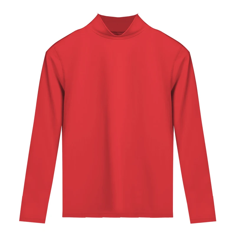 1 шт., осеннее платье женское, осенне-зимнее, женское, с высоким воротником, внутренняя одежда, топ, одинарный тонкий хлопковый свитер, теплое нижнее белье, женское