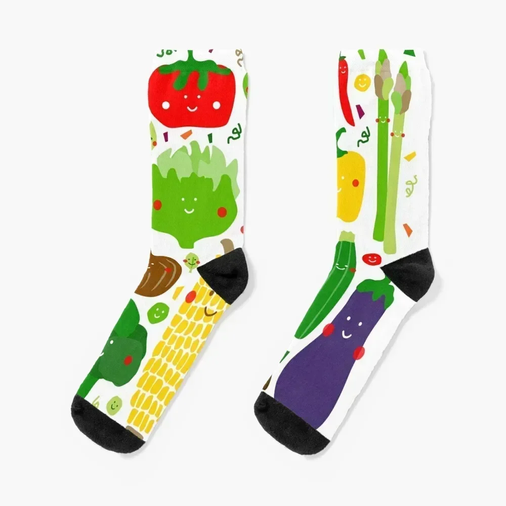 

Eat your greens Socks Stockings new in's anti-slip cool Women Socks Men's