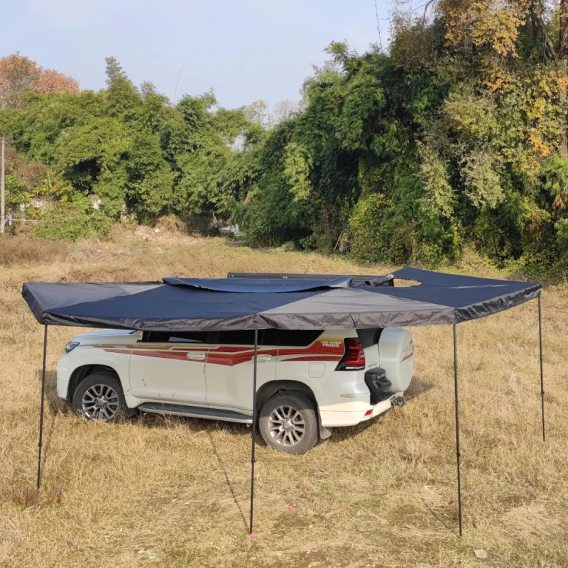 

Hot Selling 2025 Vehicle Side 270 Degrees 4X4 Standing Legless Hard 270 Degree Car Awning High Quality