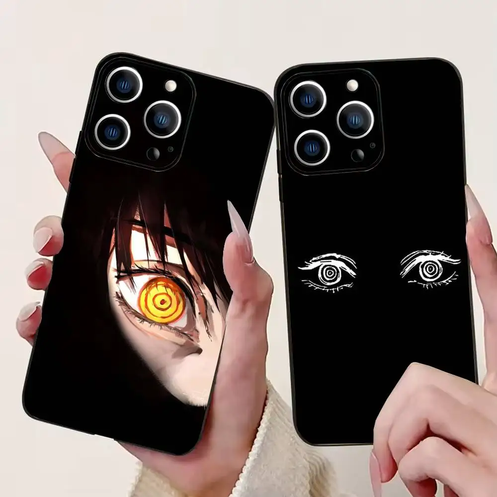 

Anime Nayuta Chainsaw Man Phone Case For iPhone 17, 16,15,14,13,12,11 Plus,Pro Max, Others Soft Black Cover