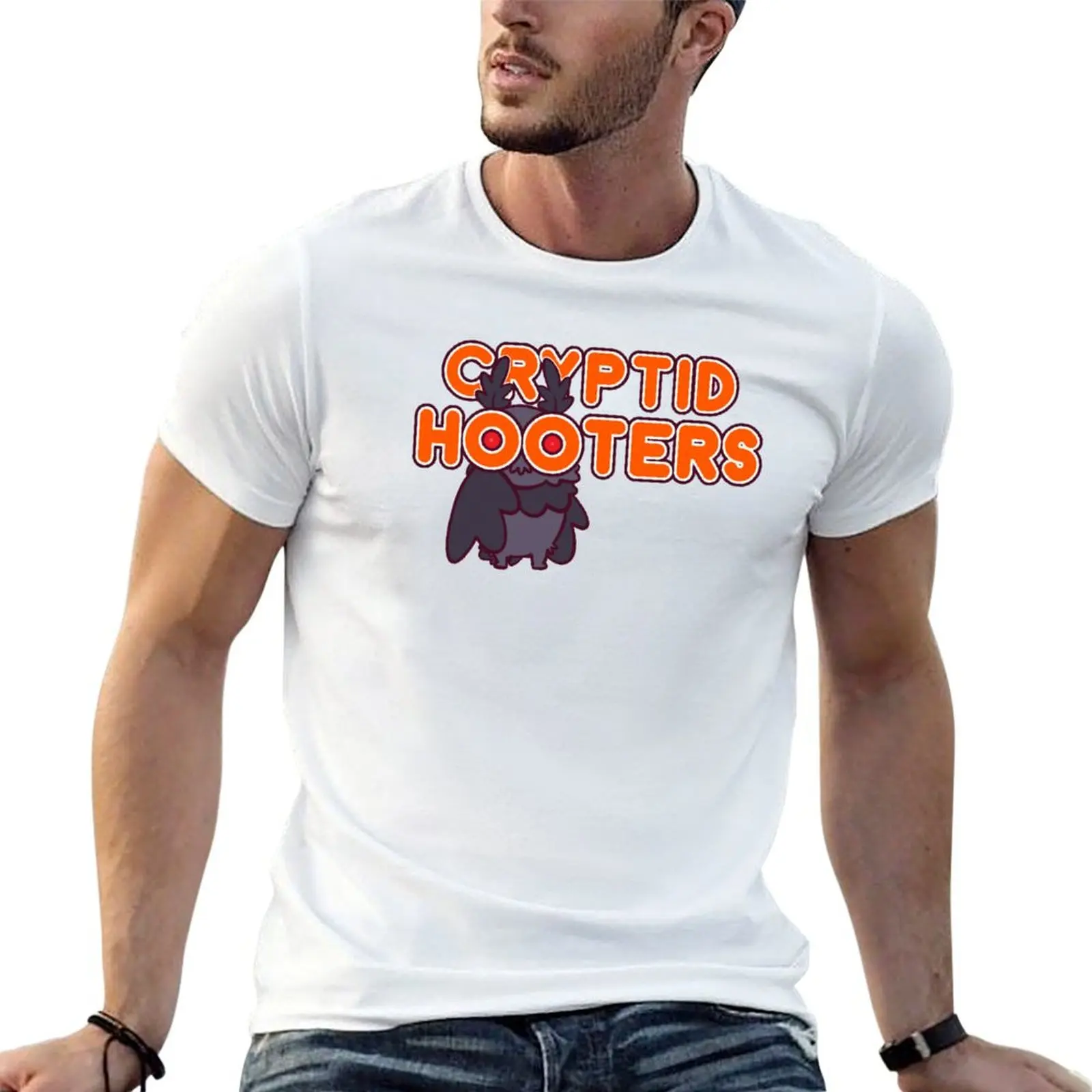 

Cryptid Hooters T-Shirt t shirt custom print t shirts for man pack white T-Shirt