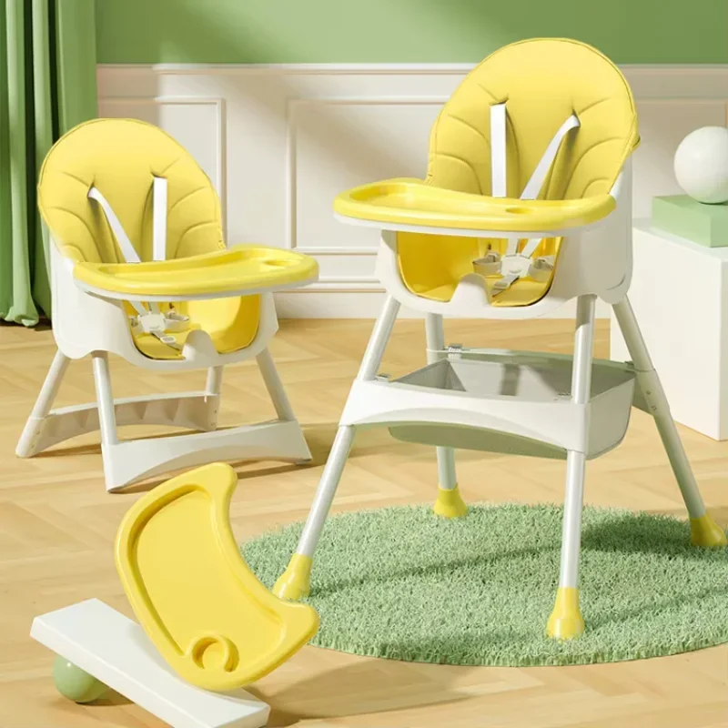 Purorigin 2024 cheap high chair seat portable foot rest high chair baby baby high chair silla de comer para bebe