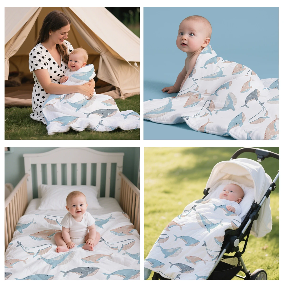 1Pc 150x110cm Baby Summer Quilt,Summer Cool Comforter for Children Silky Smooth and Breathable Blanket Sleeping Nap Quilt