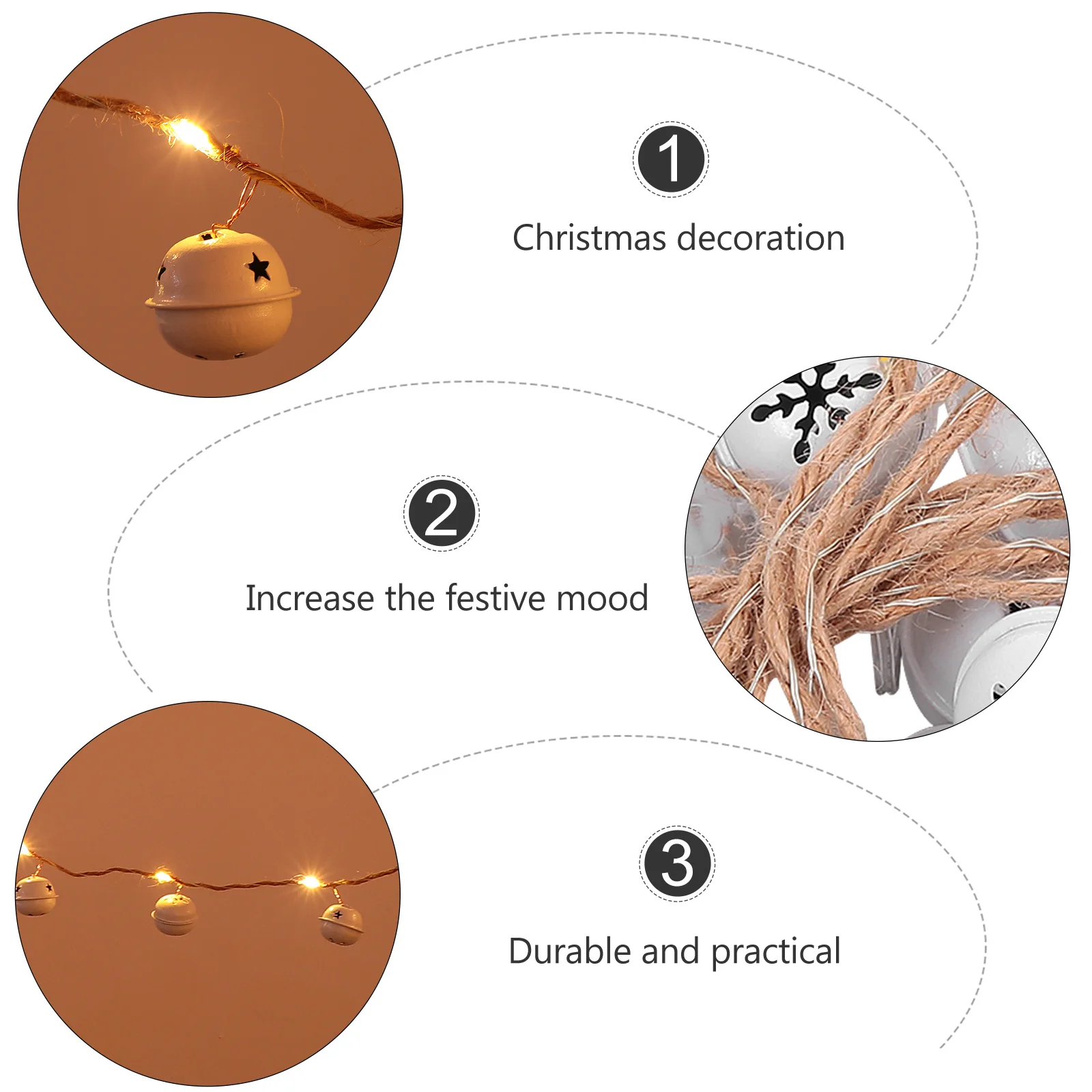 عيد الميلاد ضوء سلسلة Led مصباح للزينة للحزب عطلة الديكور إضاءة احتفالية توفير الدافئة
