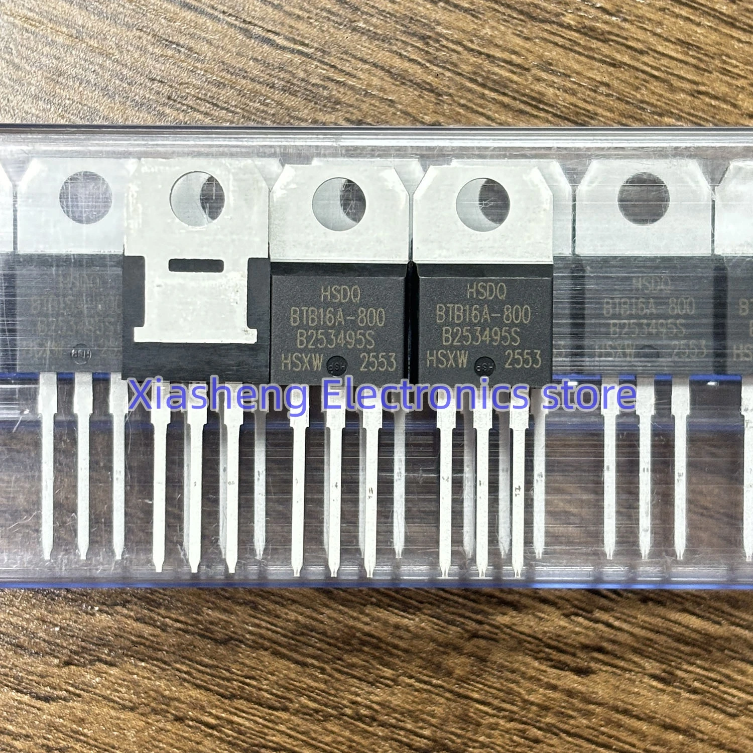 

New Original 10Pcs BTB16A-800 BTB16-800 TO-220 16A 800V Bidirectional Thyristor In Stock Good Quality