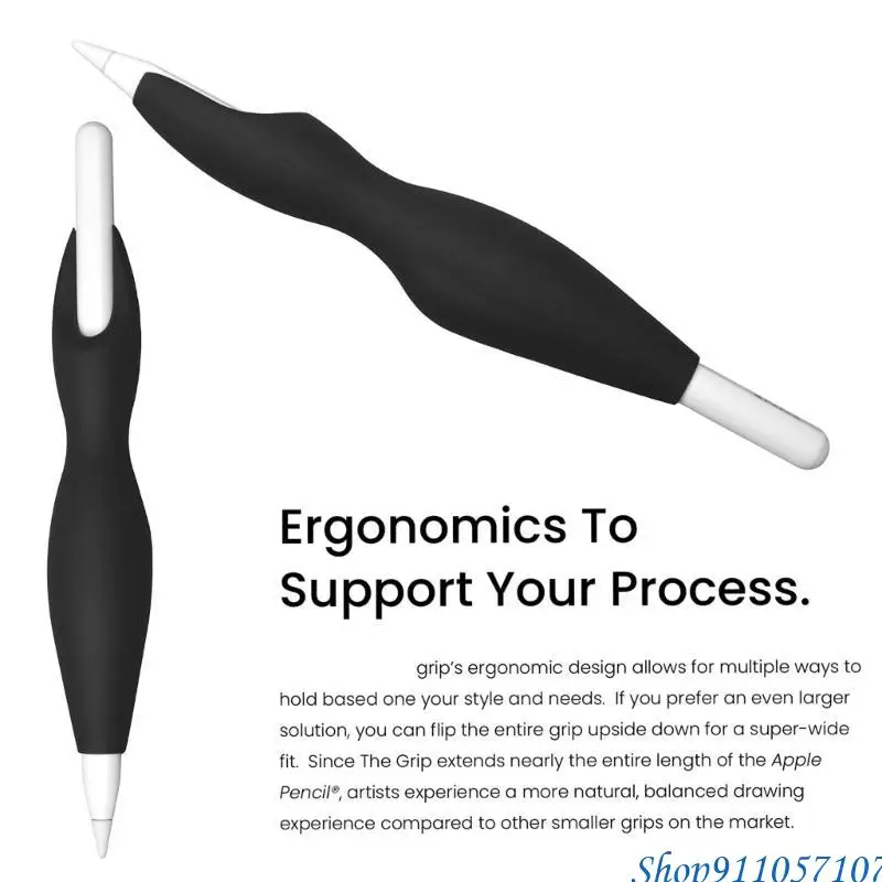 203b tablet touch pen grip sleeve لقلم رصاص 2 جيل يوفر الراحة والتحكم استمتع برسم طويل