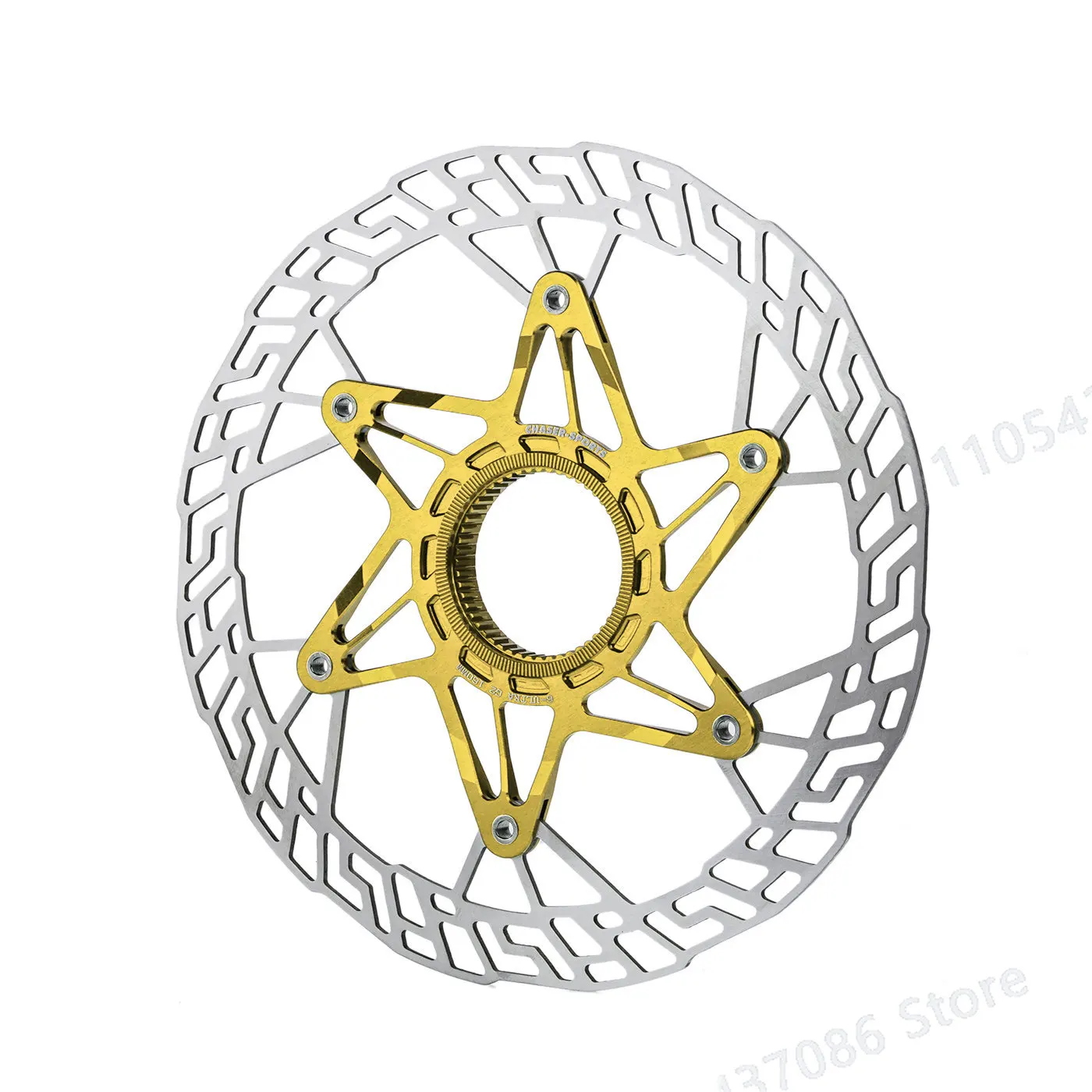 Ultra Light Medium Lock Disc Gravel Disc Brake Disc 160/140MM CarbonTi