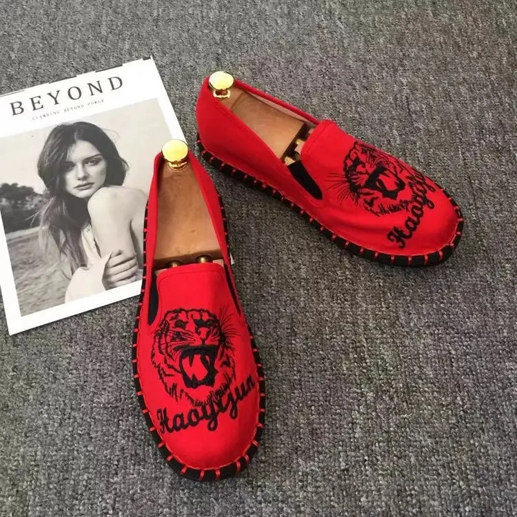 Red beauty leopard