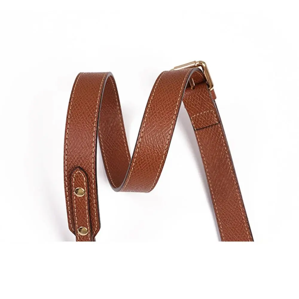 Handbag Transformation Accessories for Longchamp Short Handle Bag Punch-free Genuine Leather Crossbody Shoulder Strap Buckle