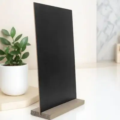

1Pcs Wooden Small Blackboard Double Sided Writing Board Practical Food Stall Message Board Wedding Decoration Wedding Blackboard