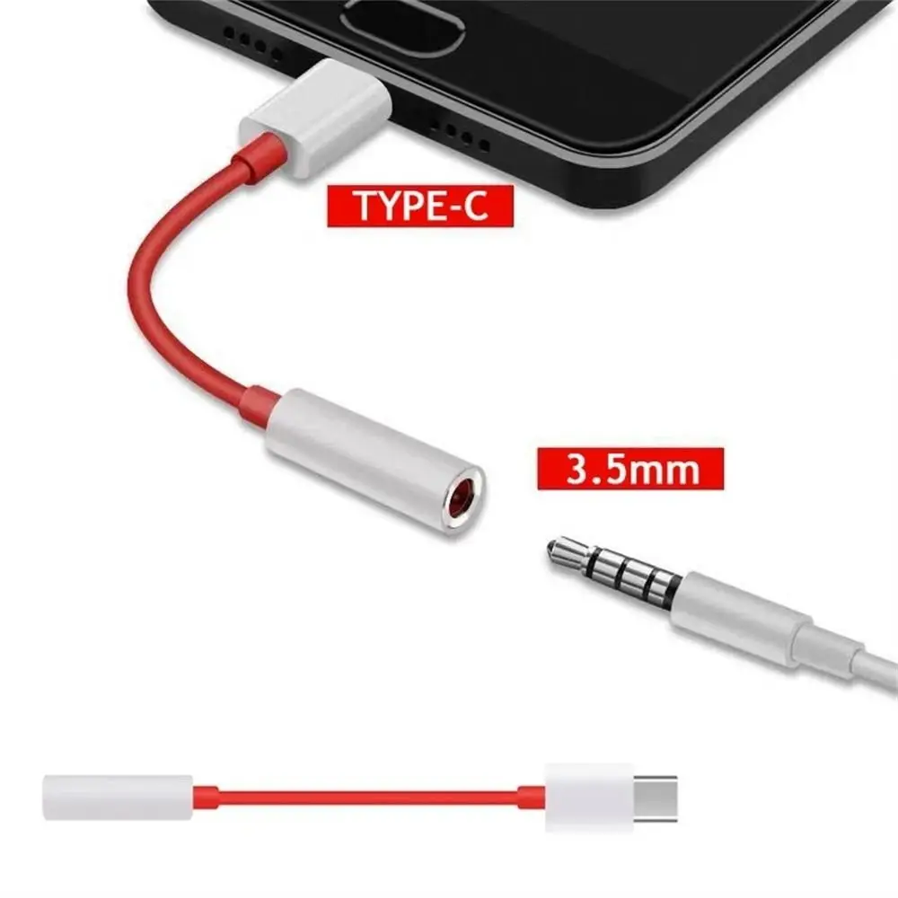 Listening OTG Adapter Type C To 3.5mm Jack Audio Adapter Earphone Jack Adapter Cable Converter Aux Converter Music Converter