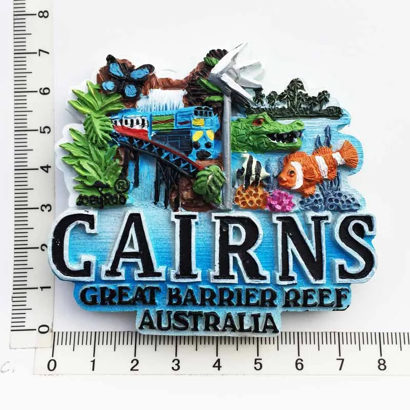 Australia Fridge Magnets Tourist Souvenirs Decoration Articles Handicraft Refrigerator Magnetic Stickers Travel Gifts