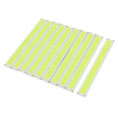 4W DC12-14V 300mA 80-90LM/W Warm White LED Light COB Lamp Beads Chip 10PCS