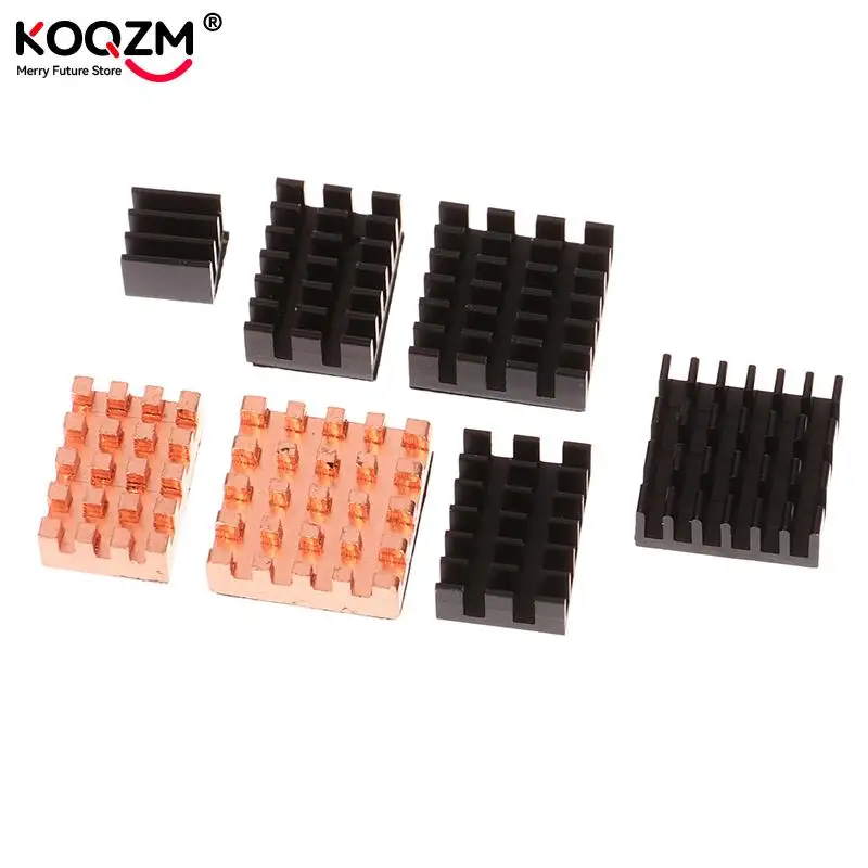 

For OrangePi 3B Heat Sink Aluminum Alloy Radiator Copper Cooler Kit Passive Cooling Heatsinks For Orange Pi 3B Development Board