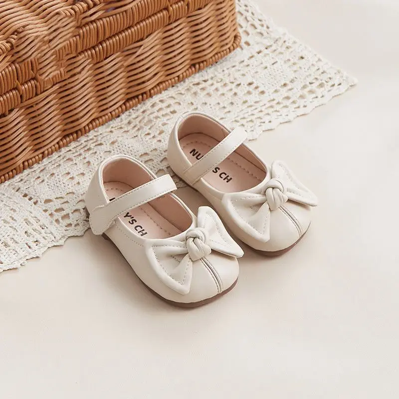 Baby Girl Princess Anti Slip Soft Sole Sandals Leather Fashionable Flats for Spring Summer 1 3 Years Old
