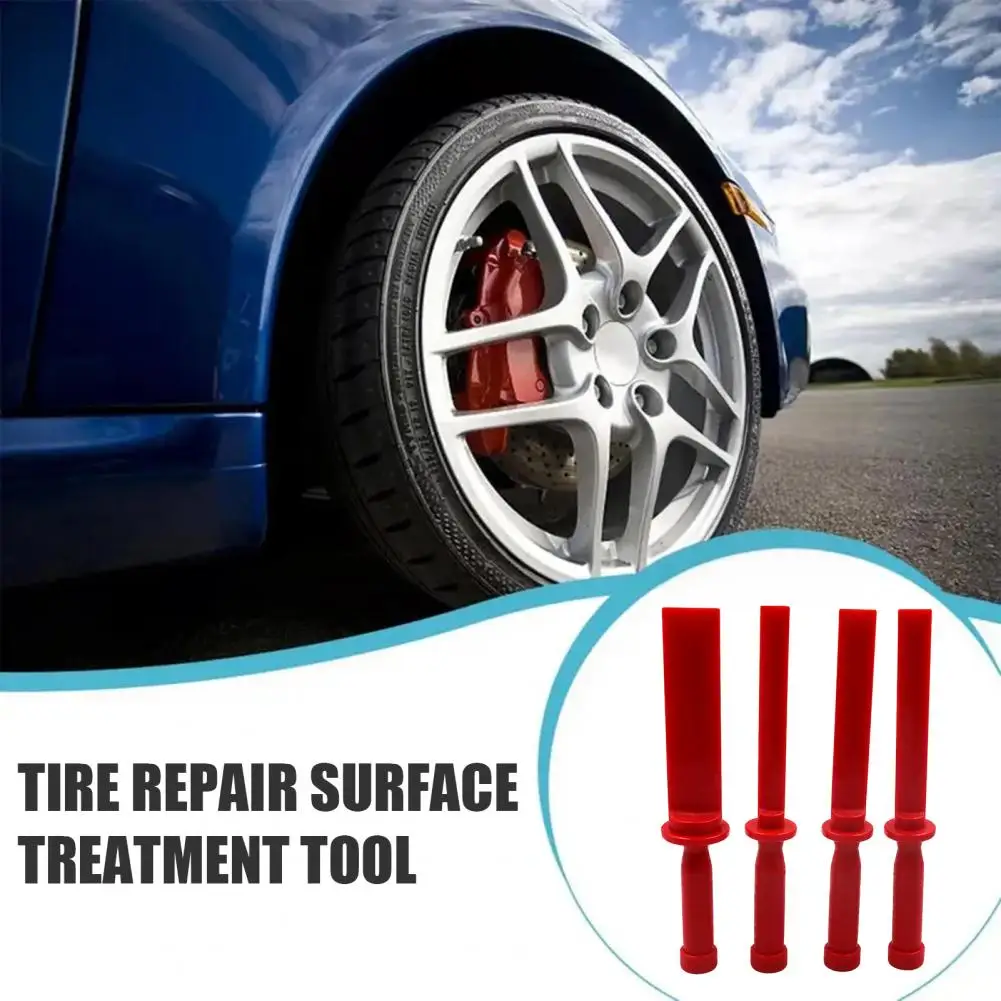 Kit de ferramentas raspador de fita de peso para roda de carro, 4 unidades, lâmina para remoção de adesivo, manutenção de pneus, design ergonômico, ferramentas de remoção automotiva