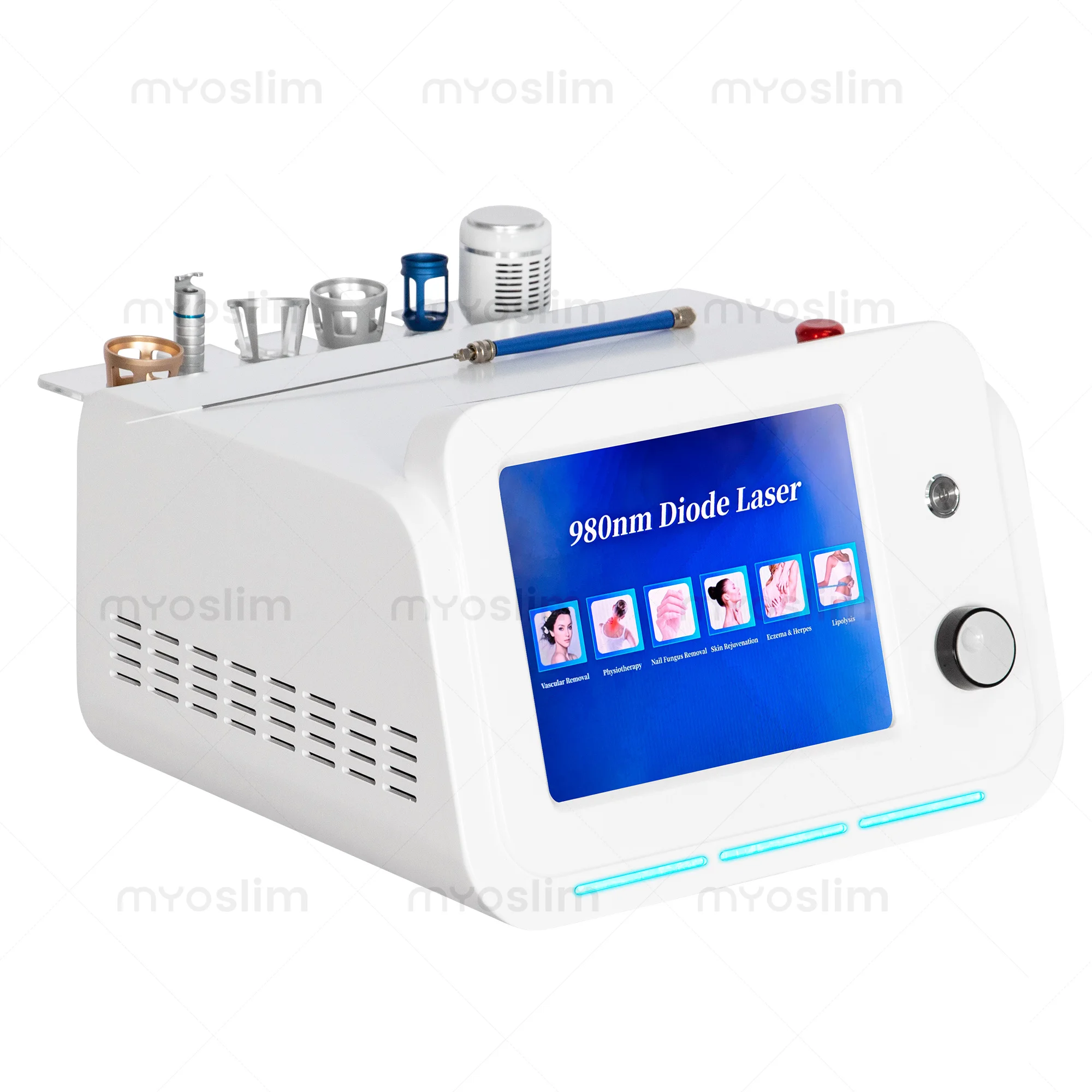 980 nm Diode Laser Machine for Skin Fungal Infection Image Vascular Vein Removal Nail Fungus Removal Device