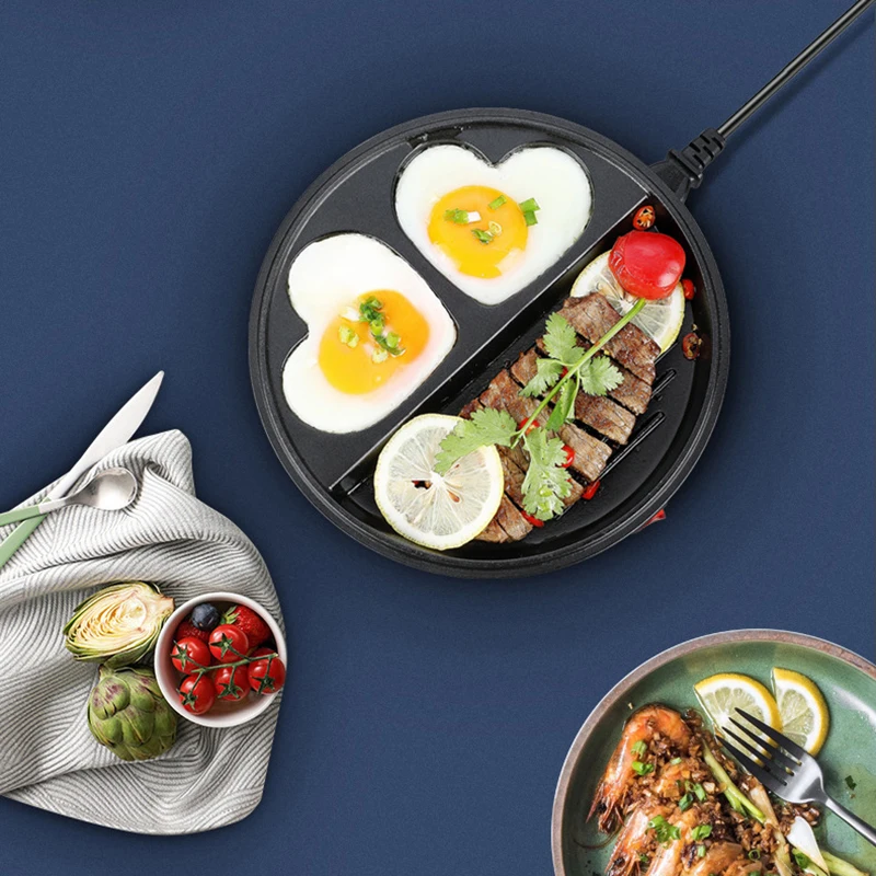 600W Electric Sandwich Maker Breakfast Maker 220V Egg Cake Oven Sandwichera Electric Toaster Multifunction